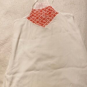 Off white short summer beach dress Small